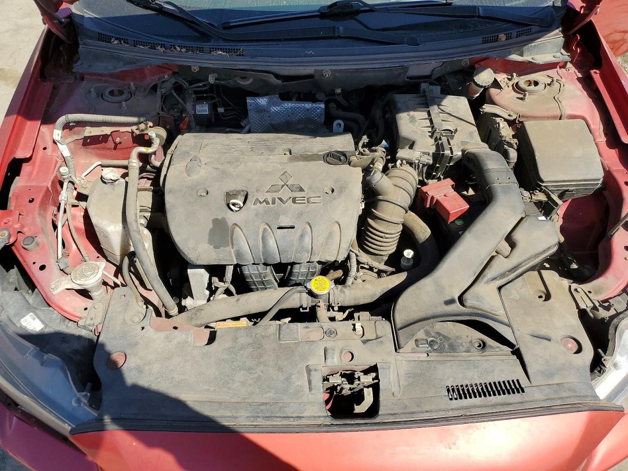 2013 Mitsubishi Lancer Es/es Sport Red vin: JA32U2FU9DU010722