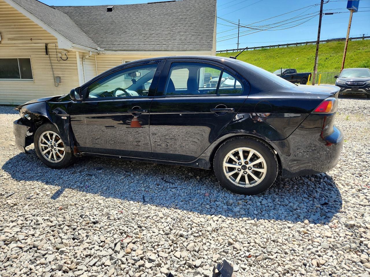 2014 Mitsubishi Lancer Es Black vin: JA32U2FU9EU002847