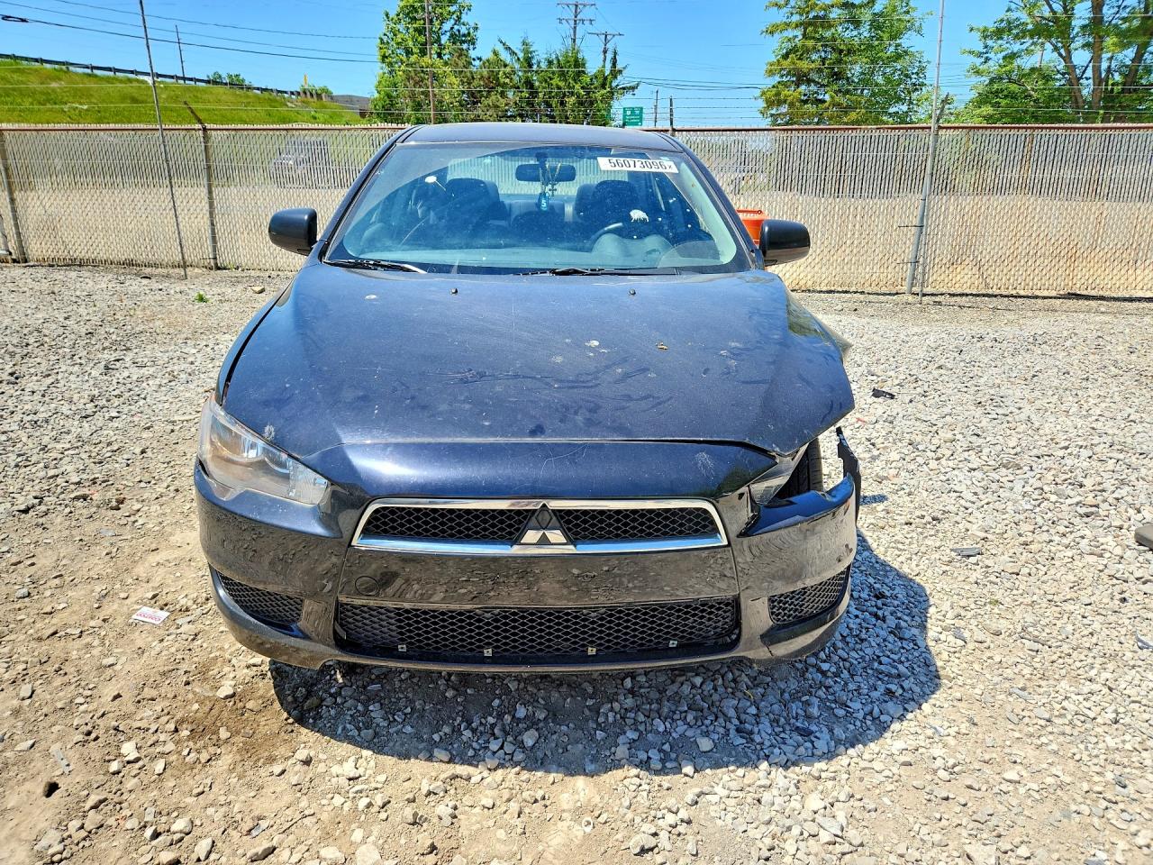 2014 Mitsubishi Lancer Es Black vin: JA32U2FU9EU002847