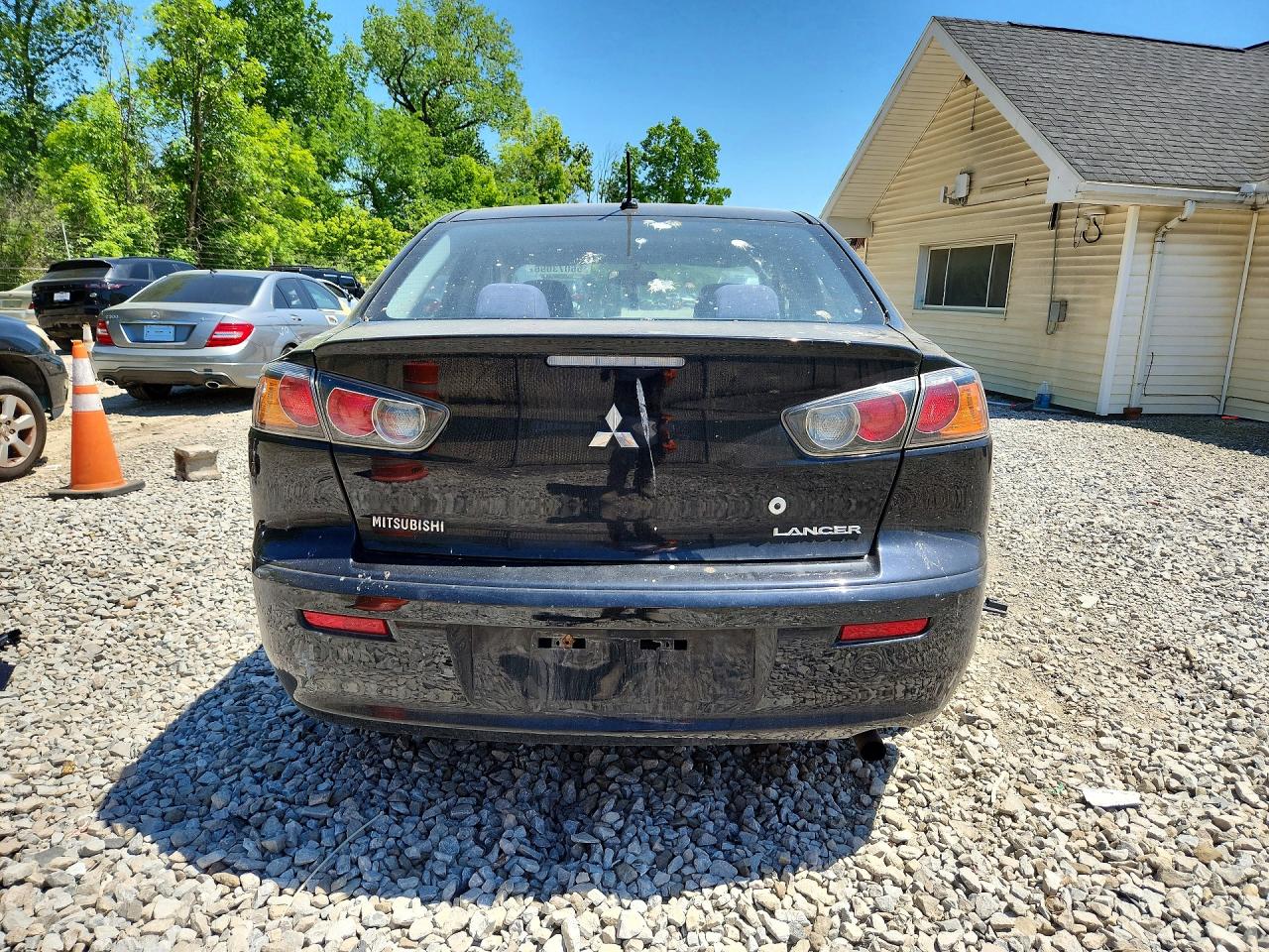 2014 Mitsubishi Lancer Es Black vin: JA32U2FU9EU002847