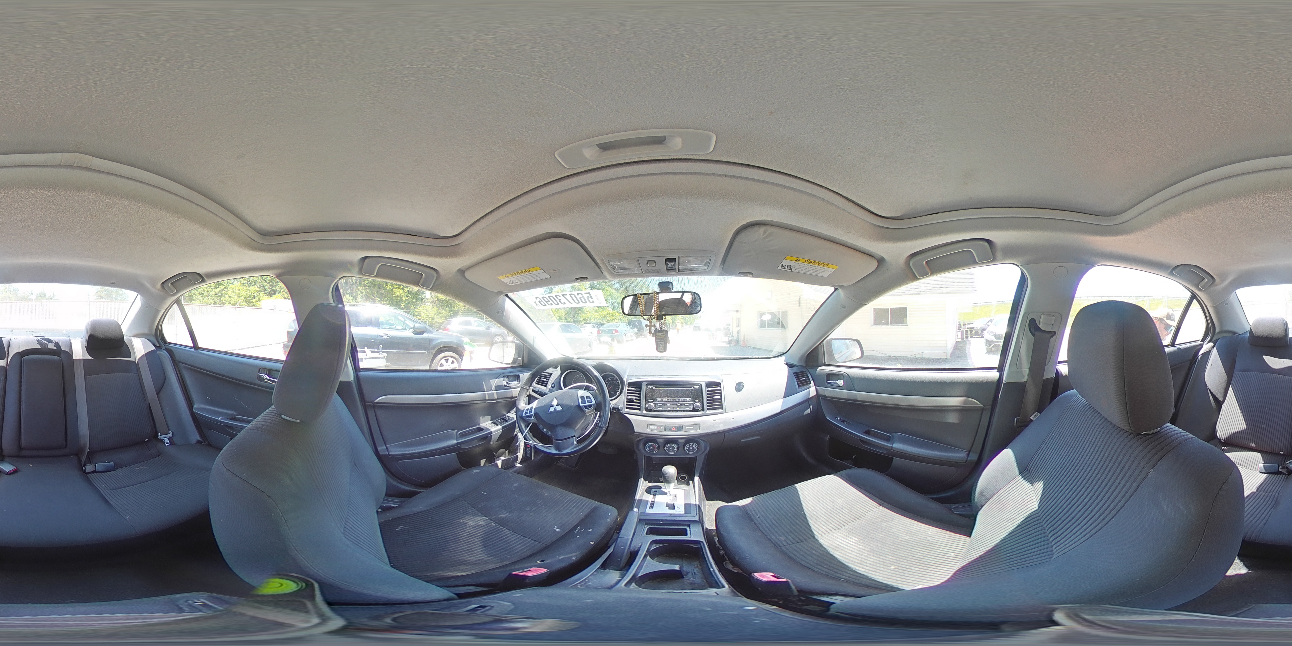 2014 Mitsubishi Lancer Es Black vin: JA32U2FU9EU002847