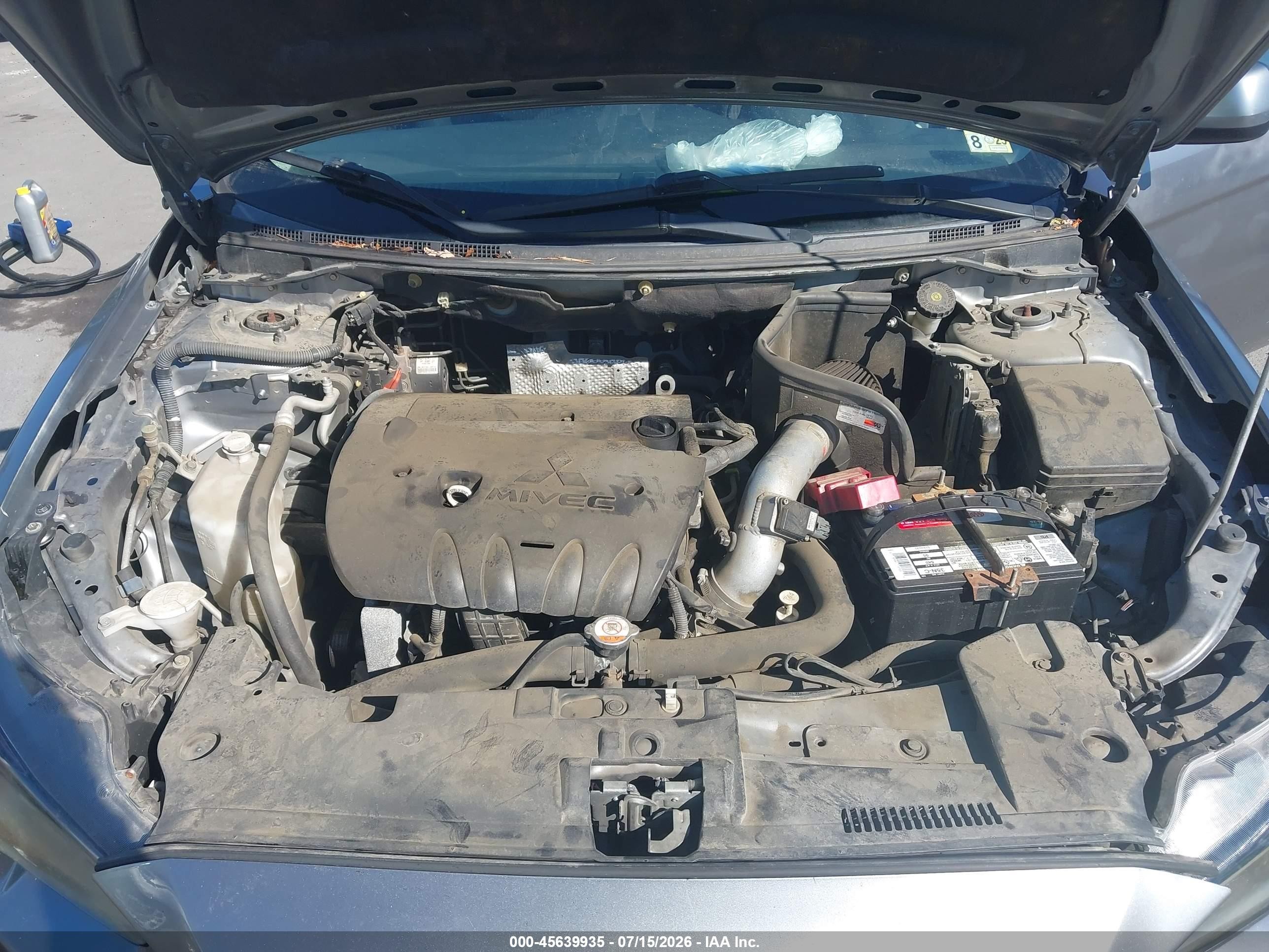 2014 Mitsubishi Lancer Es Серый vin: JA32U2FU9EU004632