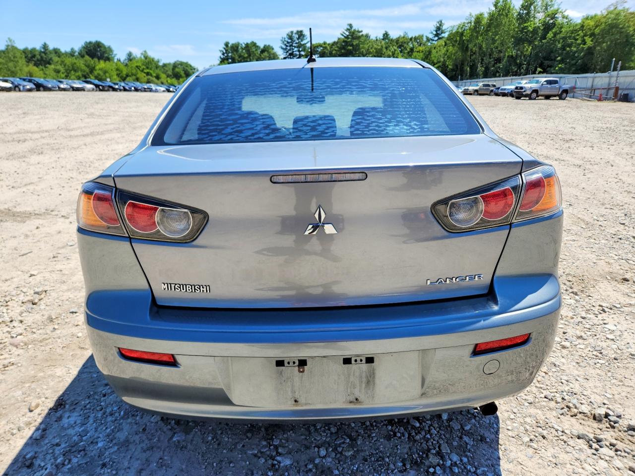 2014 Mitsubishi Lancer Es/es Sport Silver vin: JA32U2FU9EU020443