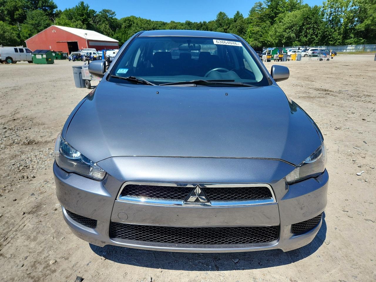 2014 Mitsubishi Lancer Es/es Sport Silver vin: JA32U2FU9EU020443
