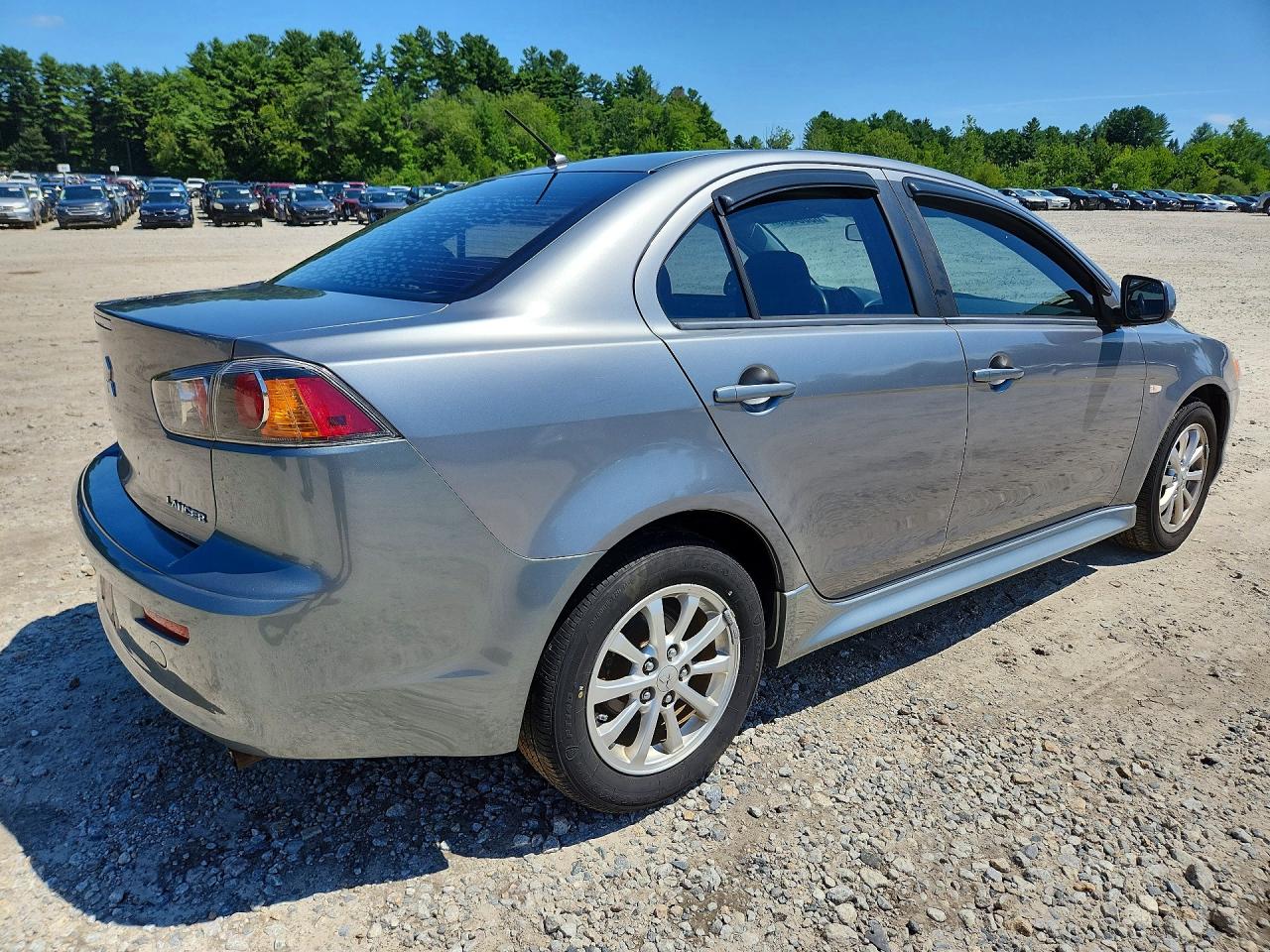 2014 Mitsubishi Lancer Es/es Sport Silver vin: JA32U2FU9EU020443
