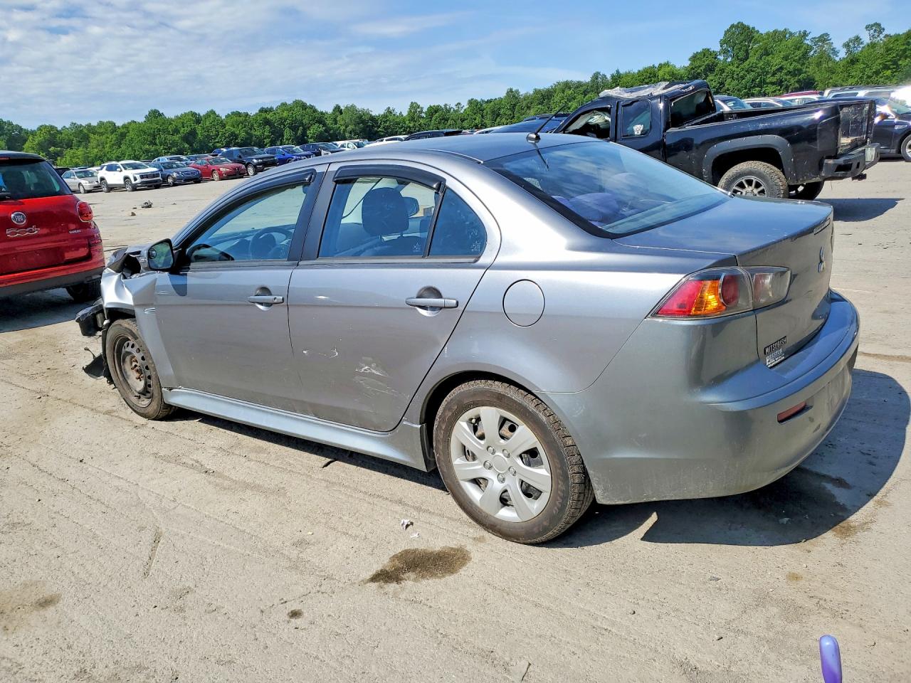 2015 Mitsubishi Lancer Es Серебряный vin: JA32U2FU9FU000288