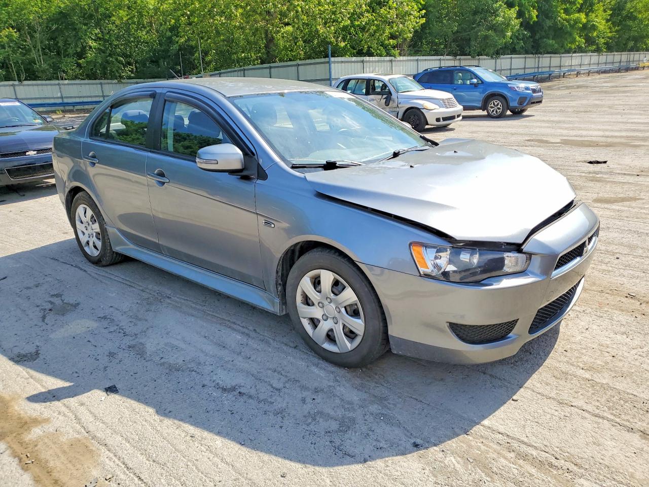 2015 Mitsubishi Lancer Es Серебряный vin: JA32U2FU9FU000288