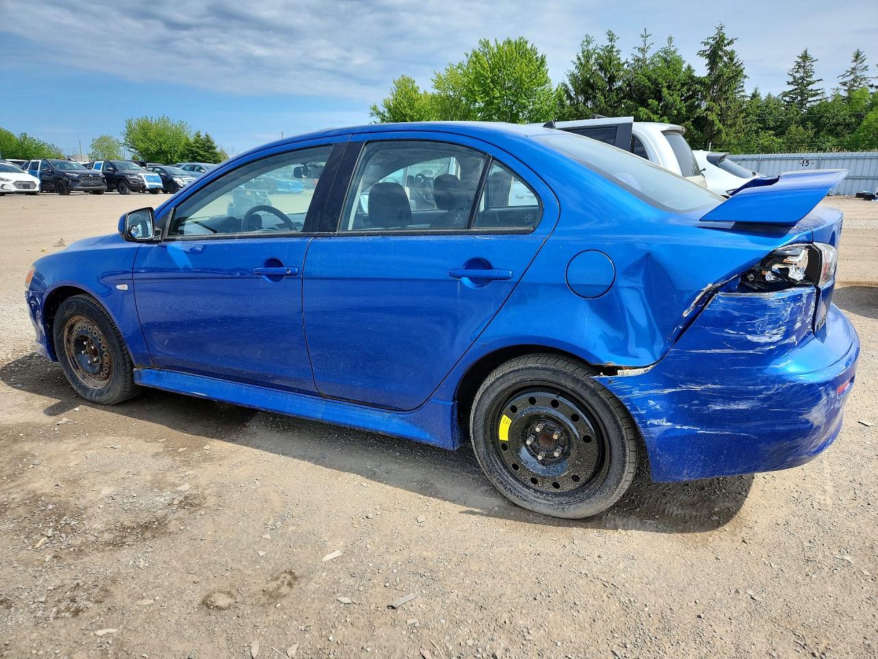 2010 Mitsubishi Lancer Es Blue vin: JA32U2FUXAU603565