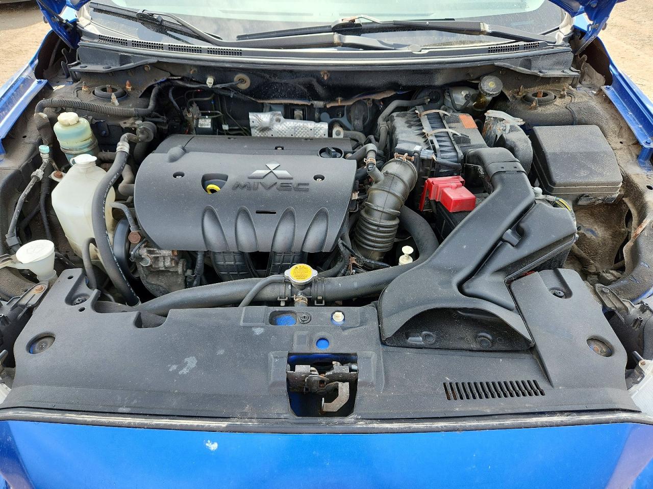 2010 Mitsubishi Lancer Es Blue vin: JA32U2FUXAU603565