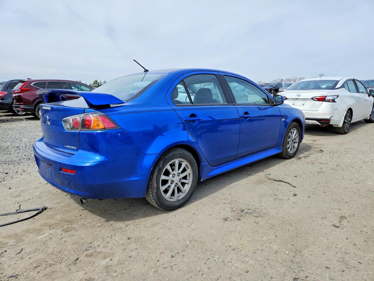 2012 Mitsubishi Lancer Es Blue vin: JA32U2FUXCU009884