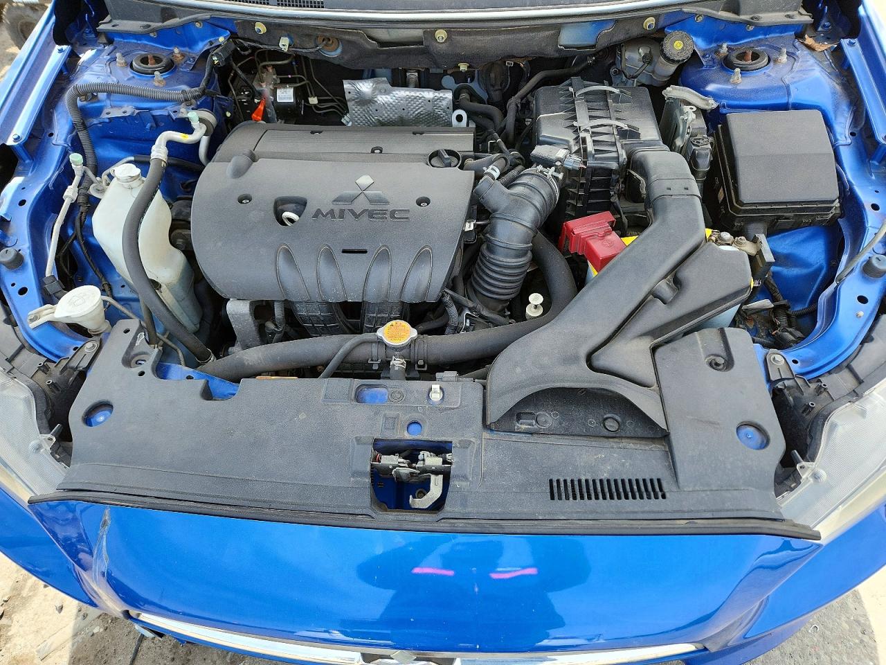 2012 Mitsubishi Lancer Es Blue vin: JA32U2FUXCU009884