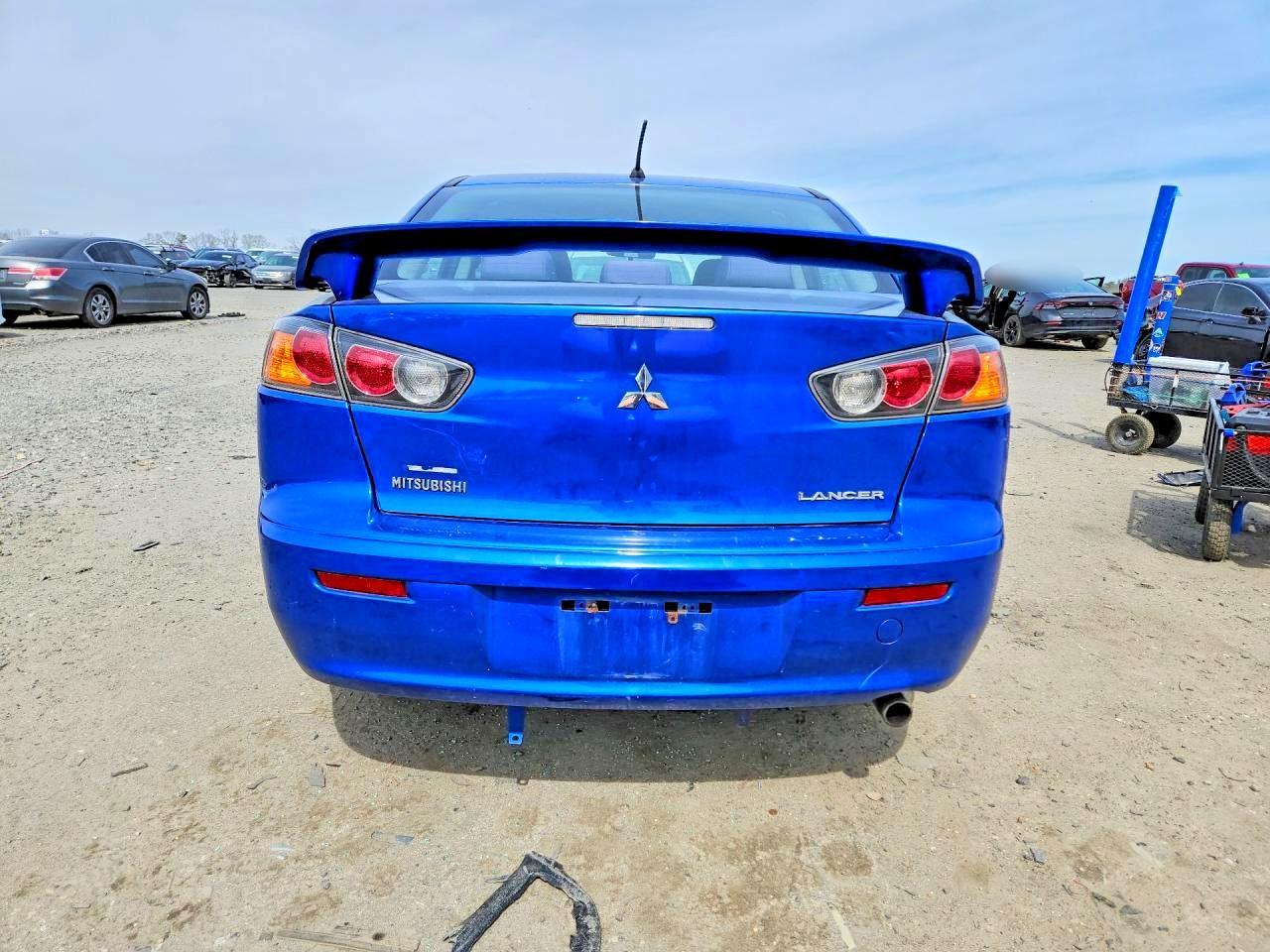 2012 Mitsubishi Lancer Es Blue vin: JA32U2FUXCU009884