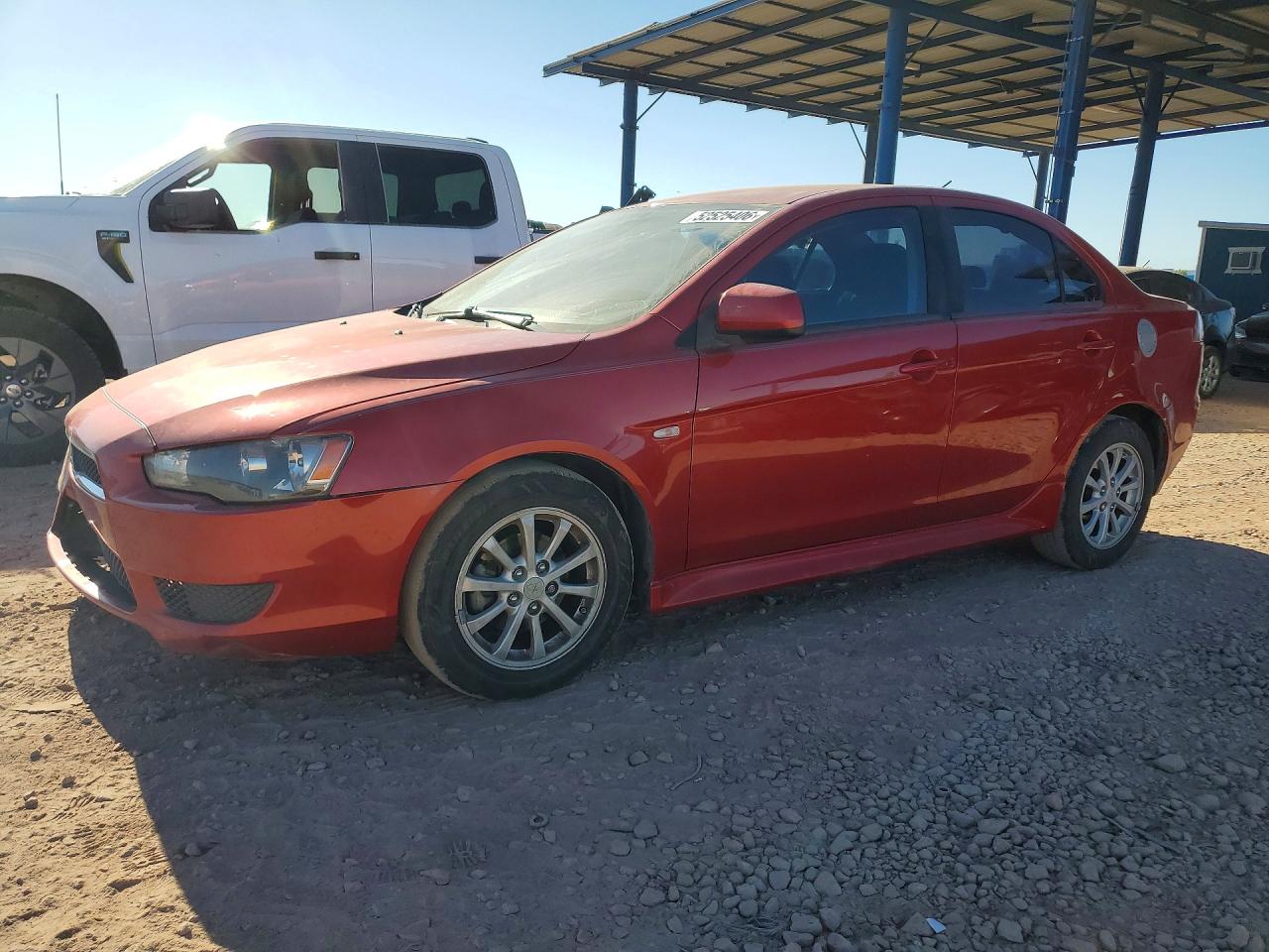 2012 Mitsubishi Lancer Es Красный vin: JA32U2FUXCU017127