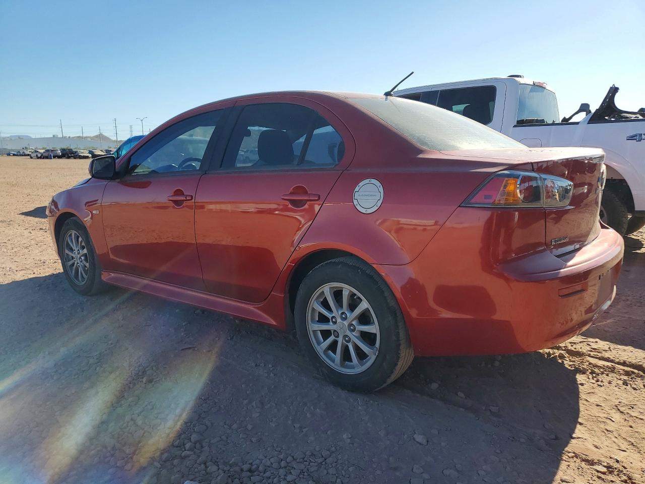 2012 Mitsubishi Lancer Es Красный vin: JA32U2FUXCU017127