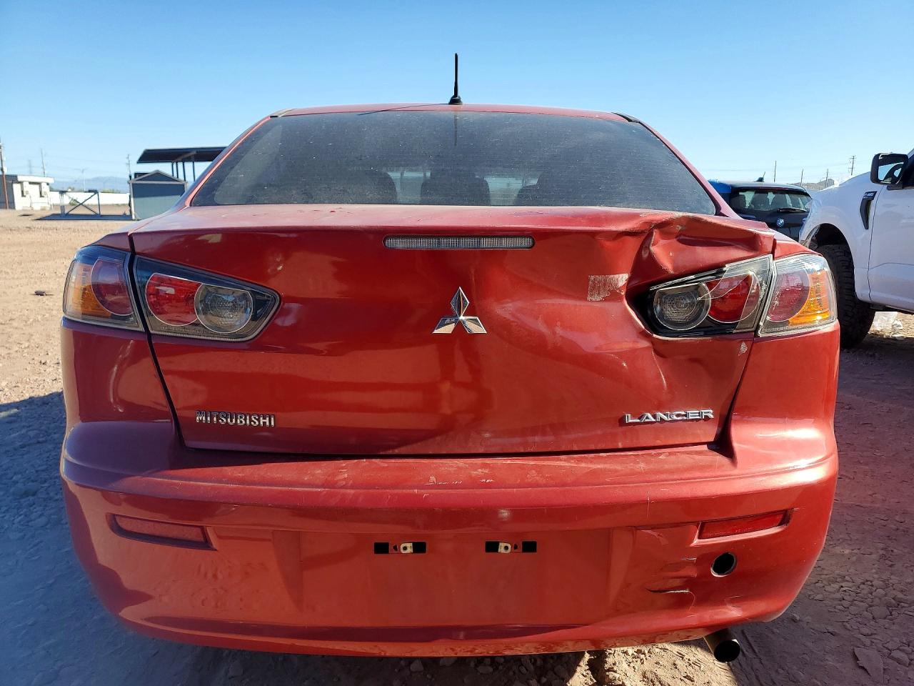 2012 Mitsubishi Lancer Es Красный vin: JA32U2FUXCU017127