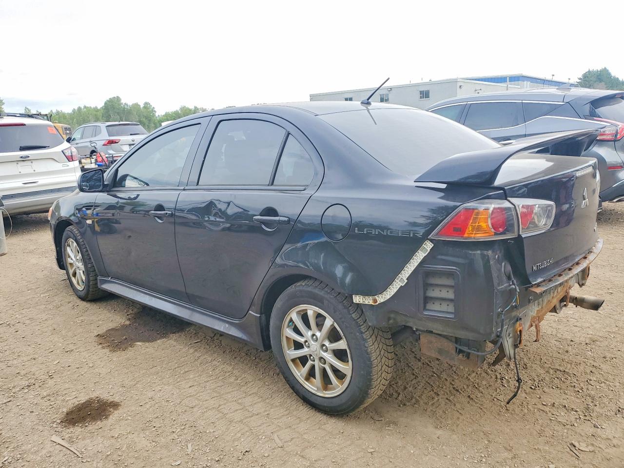 2012 Mitsubishi Lancer Es/es Sport Black vin: JA32U2FUXCU608607