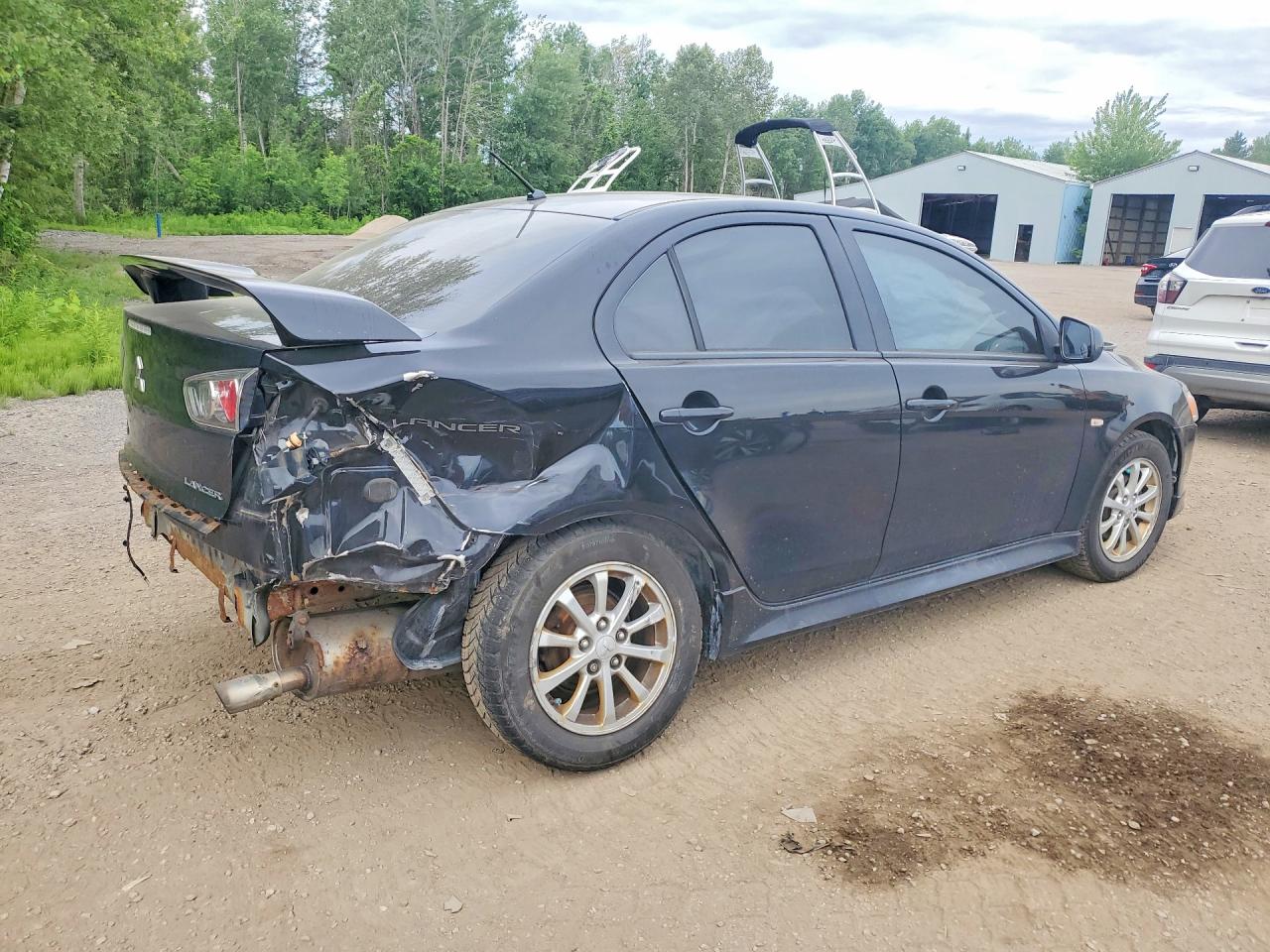 2012 Mitsubishi Lancer Es/es Sport Black vin: JA32U2FUXCU608607