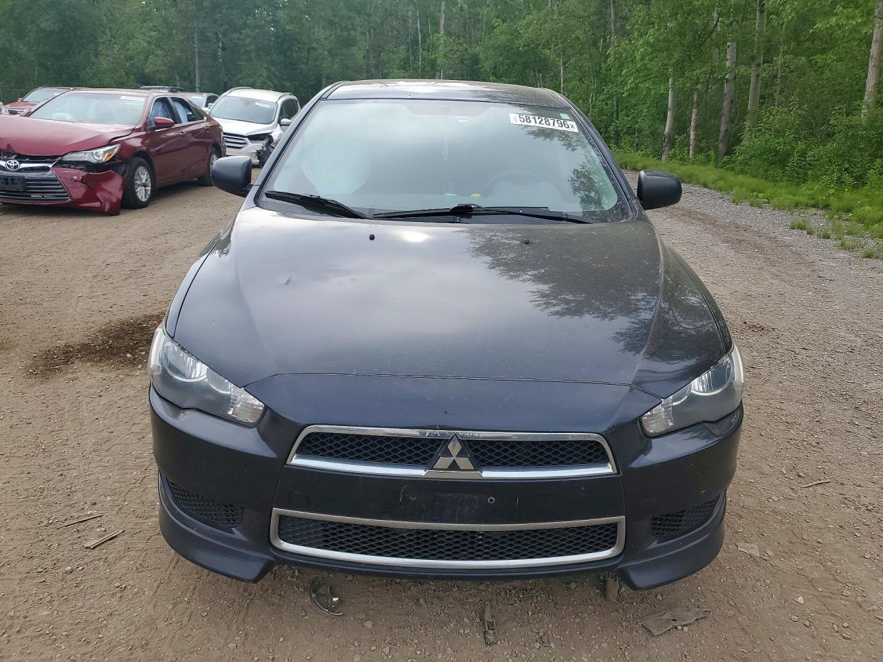 2012 Mitsubishi Lancer Es/es Sport Black vin: JA32U2FUXCU608607