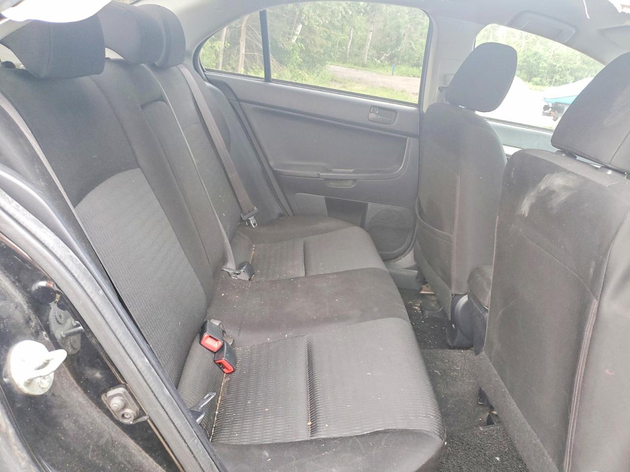 2012 Mitsubishi Lancer Es/es Sport Black vin: JA32U2FUXCU608607