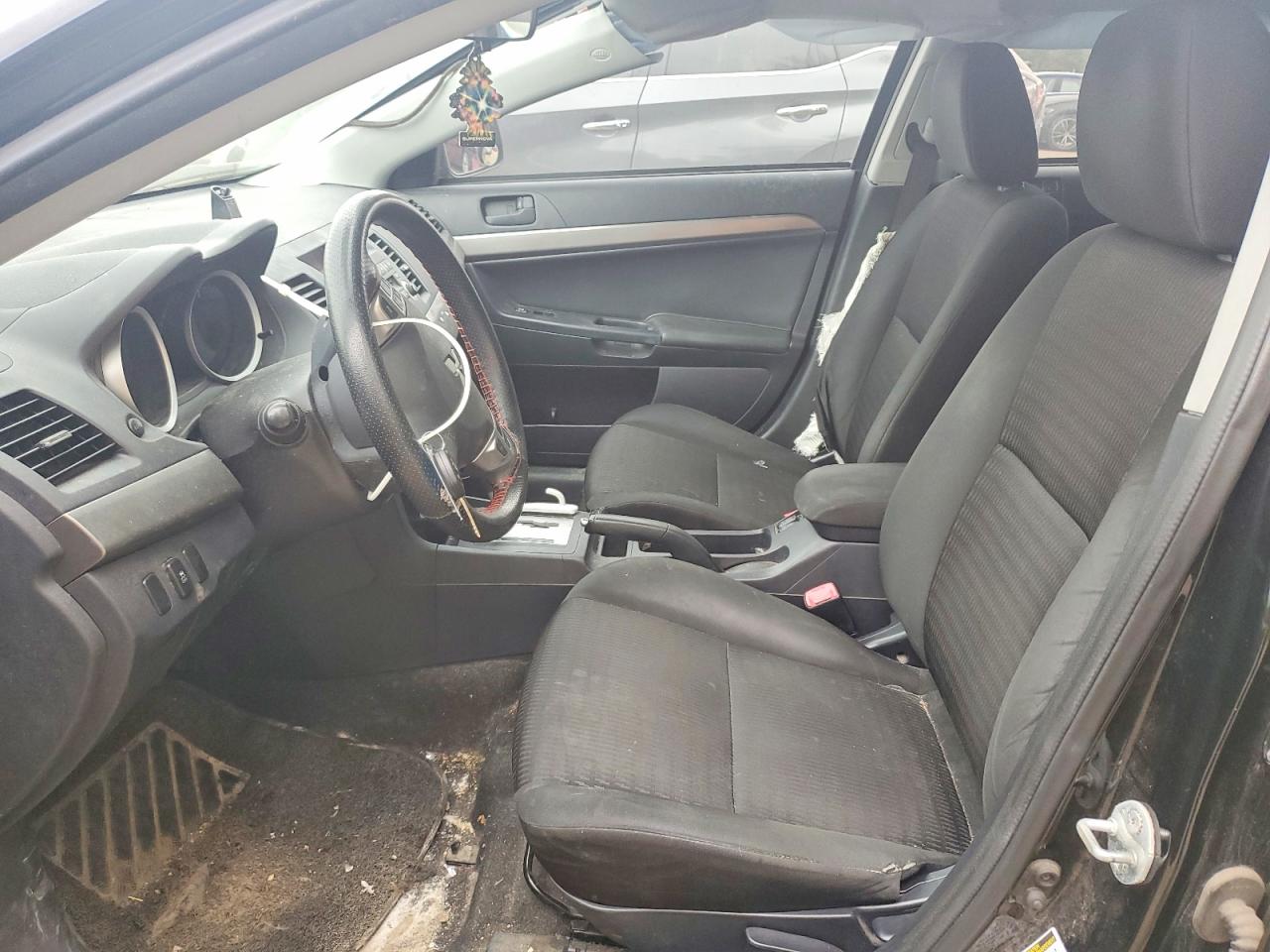2012 Mitsubishi Lancer Es/es Sport Black vin: JA32U2FUXCU608607