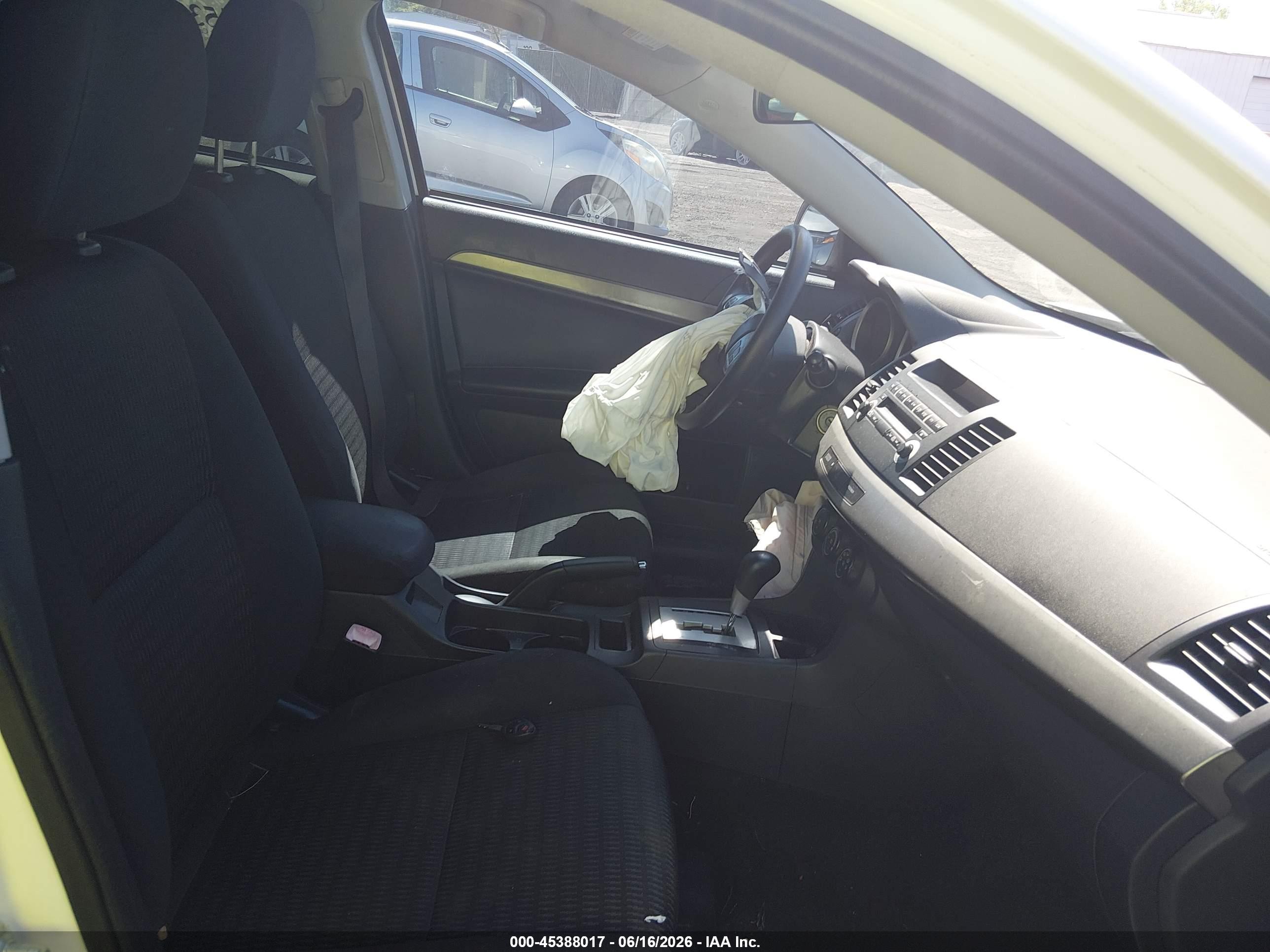 2013 Mitsubishi Lancer Es Белый vin: JA32U2FUXDU020563