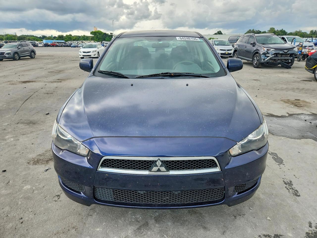2013 Mitsubishi Lancer Es/es Sport Blue vin: JA32U2FUXDU023155