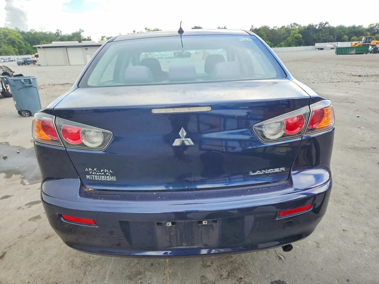 2013 Mitsubishi Lancer Es/es Sport Blue vin: JA32U2FUXDU023155
