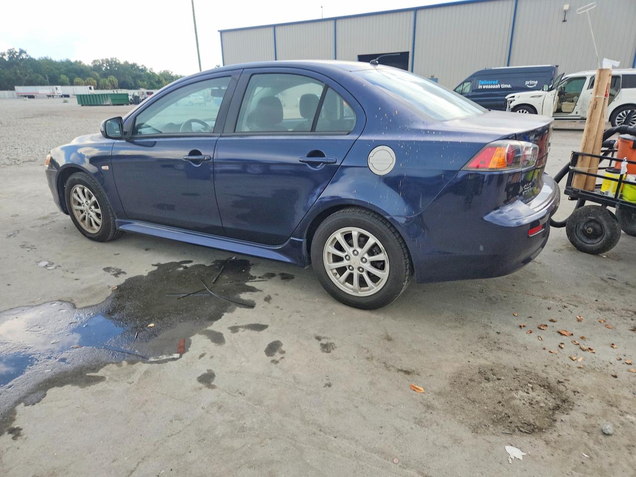 2013 Mitsubishi Lancer Es/es Sport Blue vin: JA32U2FUXDU023155
