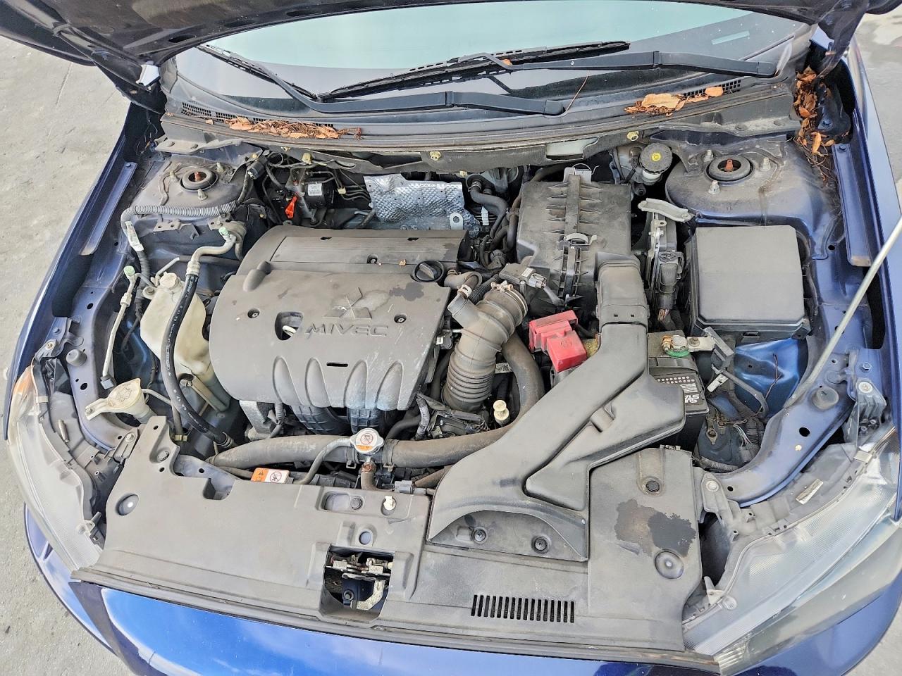 2013 Mitsubishi Lancer Es/es Sport Blue vin: JA32U2FUXDU023155