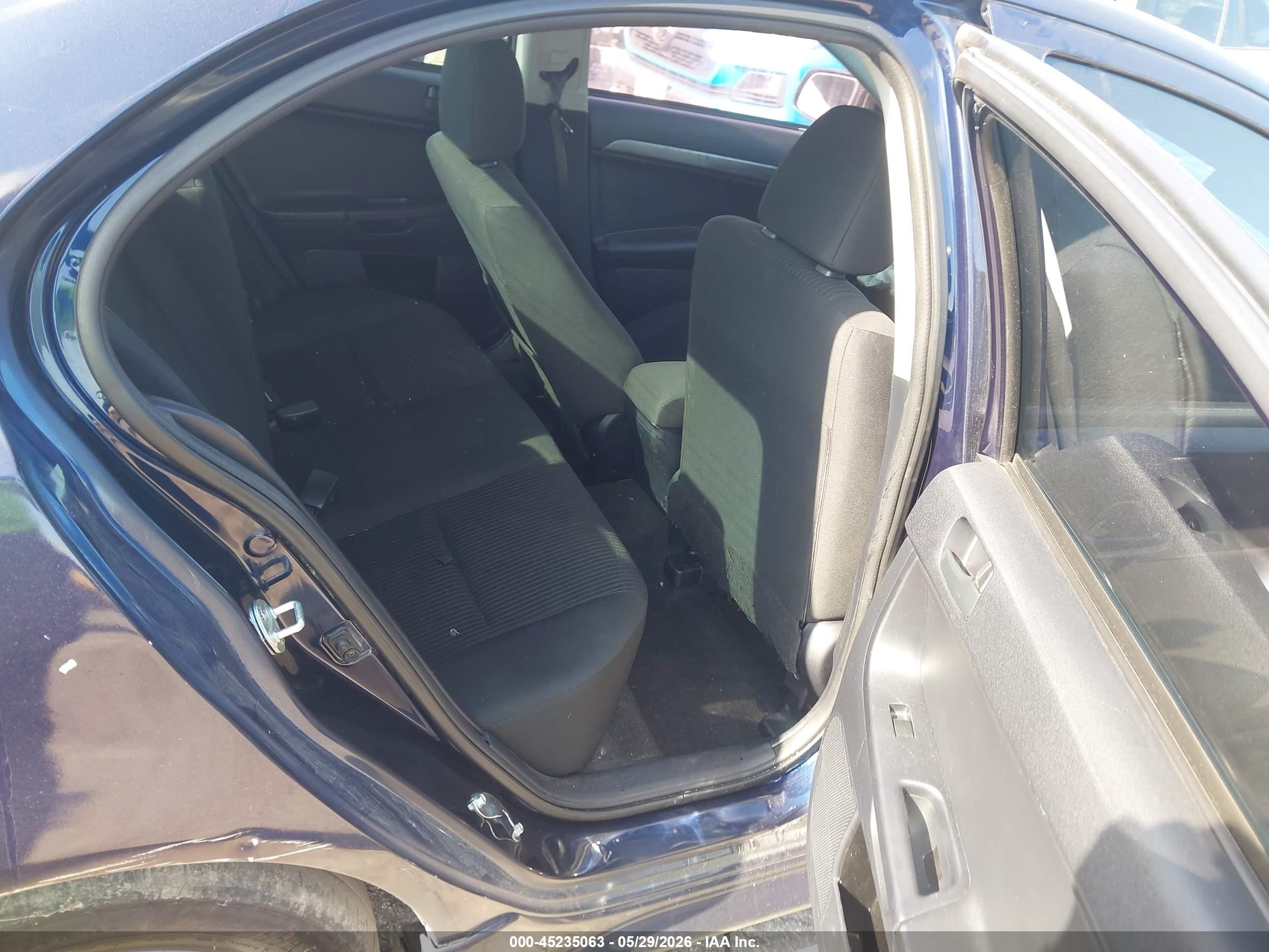 2014 Mitsubishi Lancer Es/es Sport Blue vin: JA32U2FUXEU003604