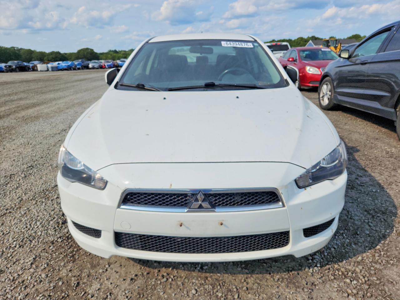 2015 Mitsubishi Lancer Es White vin: JA32U2FUXFU002311