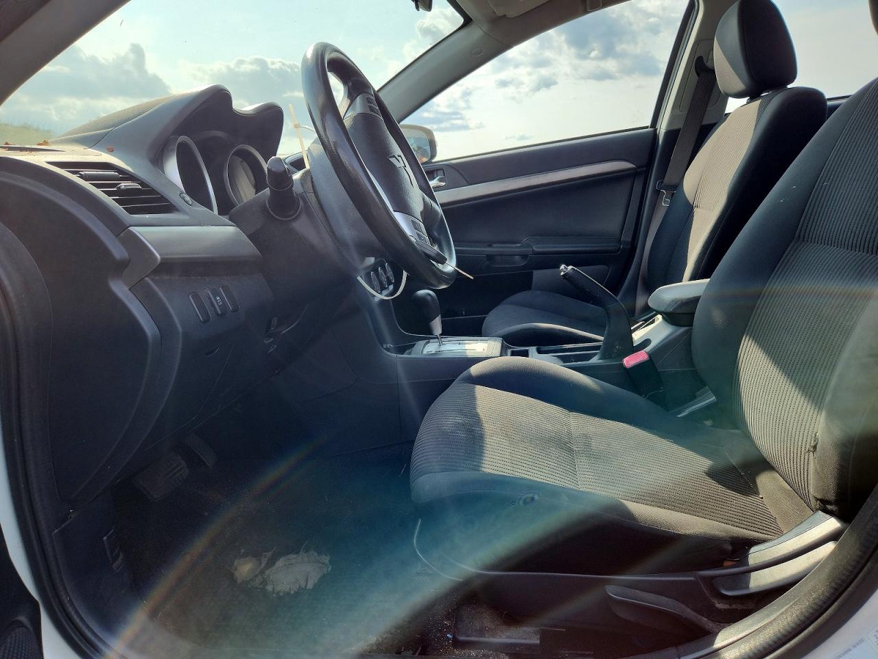 2015 Mitsubishi Lancer Es White vin: JA32U2FUXFU002311