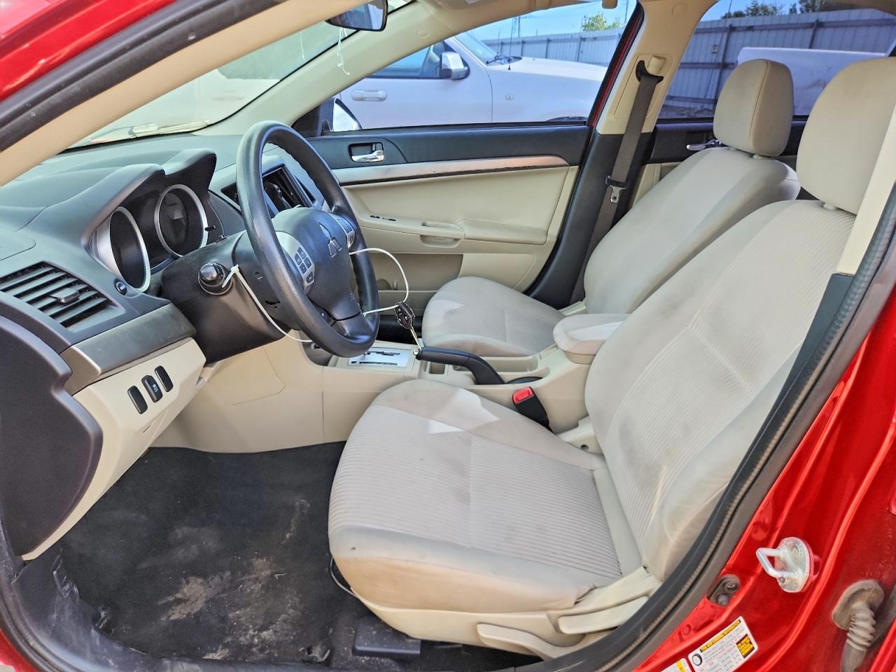 2015 Mitsubishi Lancer Red vin: JA32U2FUXFU004415