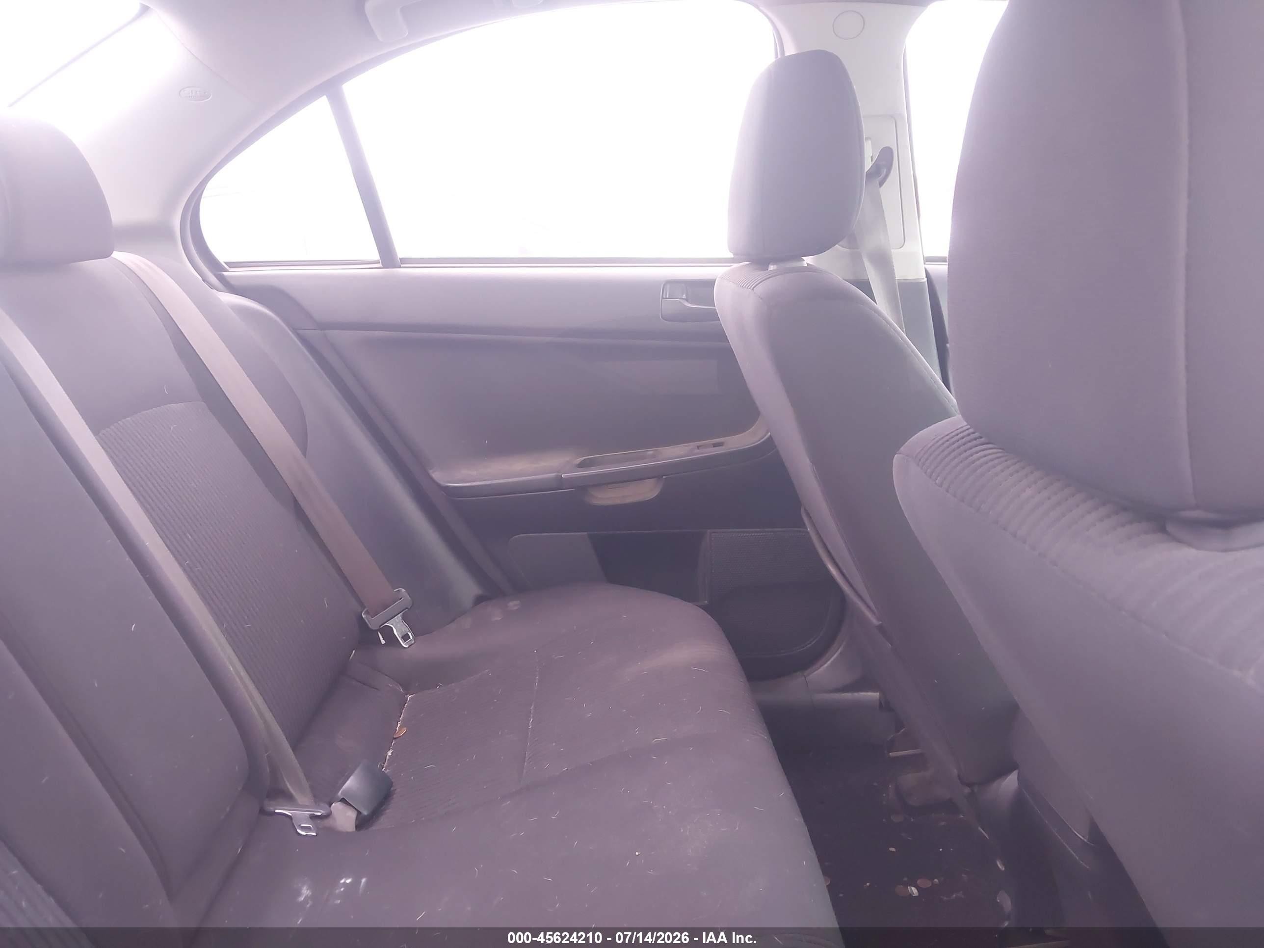 2015 Mitsubishi Lancer Es Silver vin: JA32U2FUXFU017391