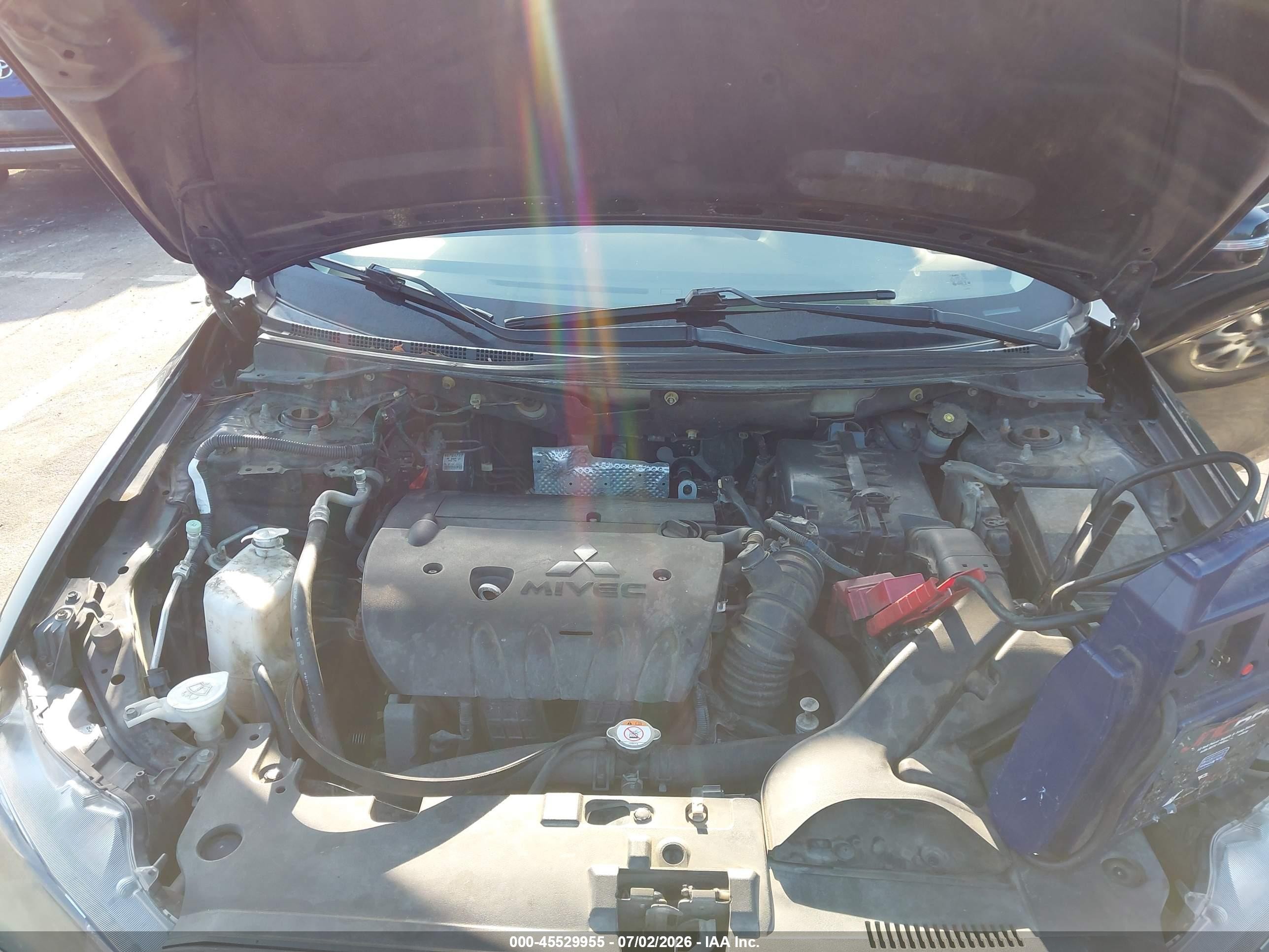 2015 Mitsubishi Lancer Es Black vin: JA32U2FUXFU017911