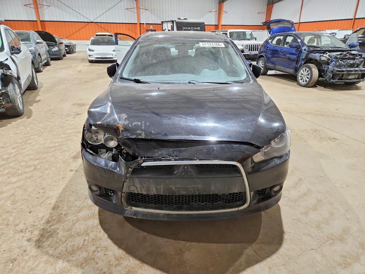 2015 Mitsubishi Lancer Es Blue vin: JA32U2FUXFU607154