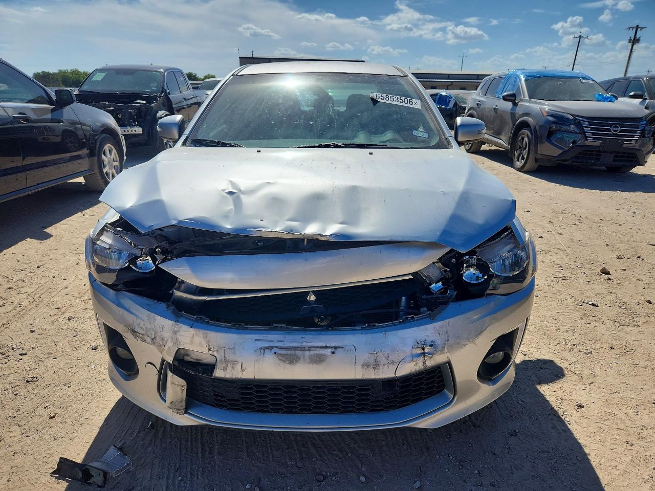 2017 Mitsubishi Lancer Es Silver vin: JA32U2FUXHU012095