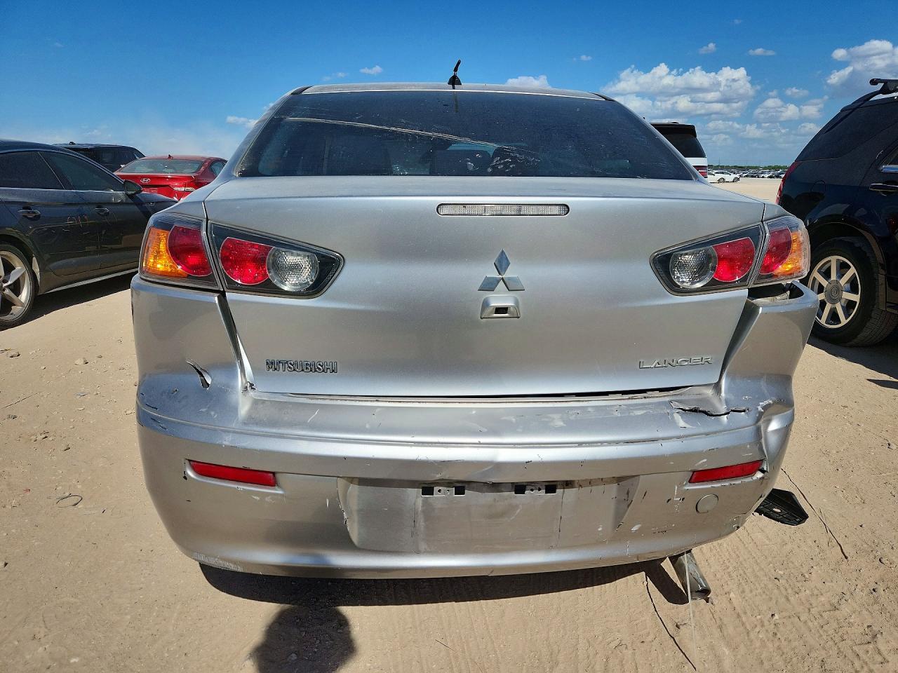 2017 Mitsubishi Lancer Es Silver vin: JA32U2FUXHU012095