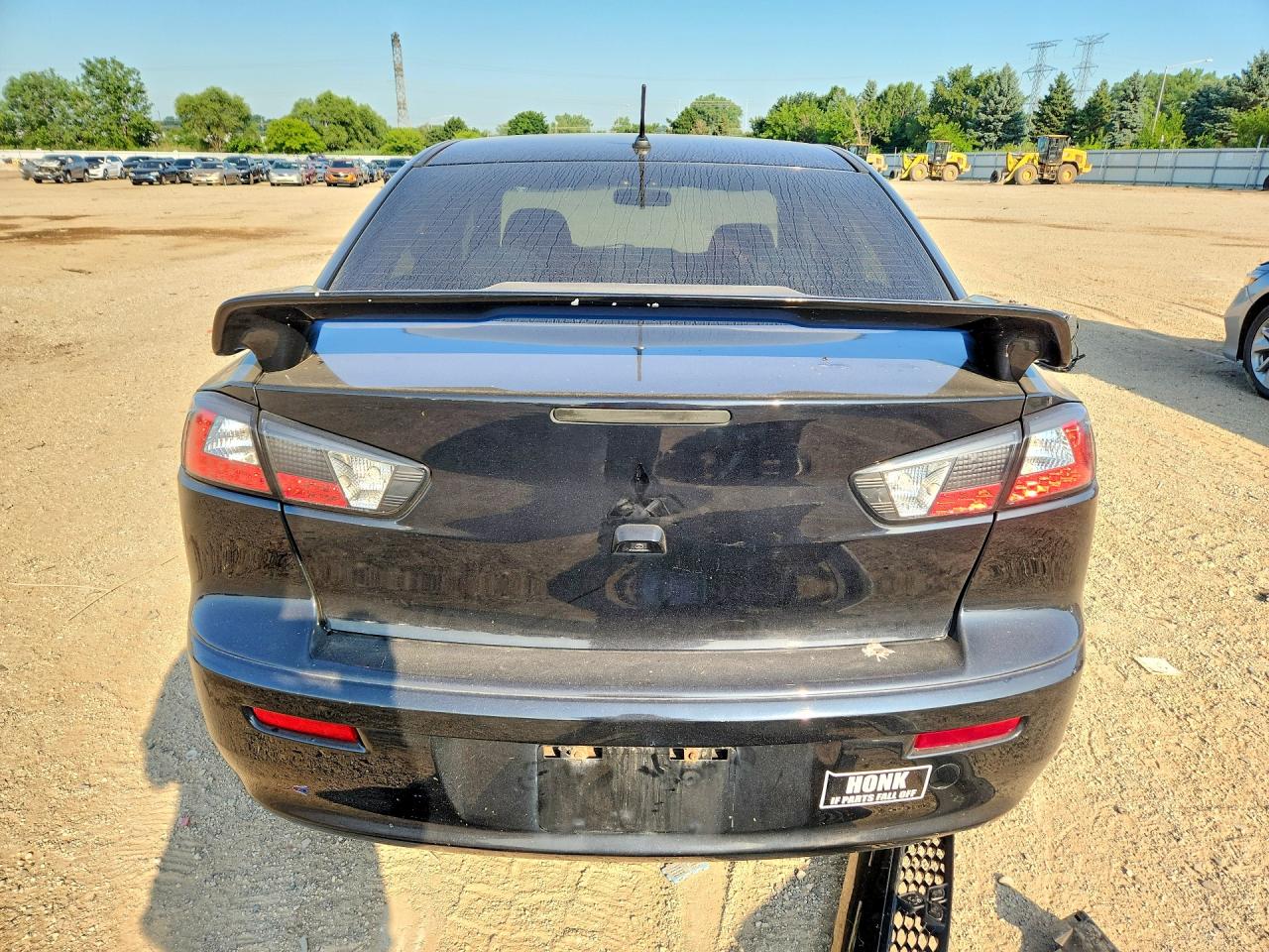 2017 Mitsubishi Lancer Es Черный vin: JA32U2FUXHU014171
