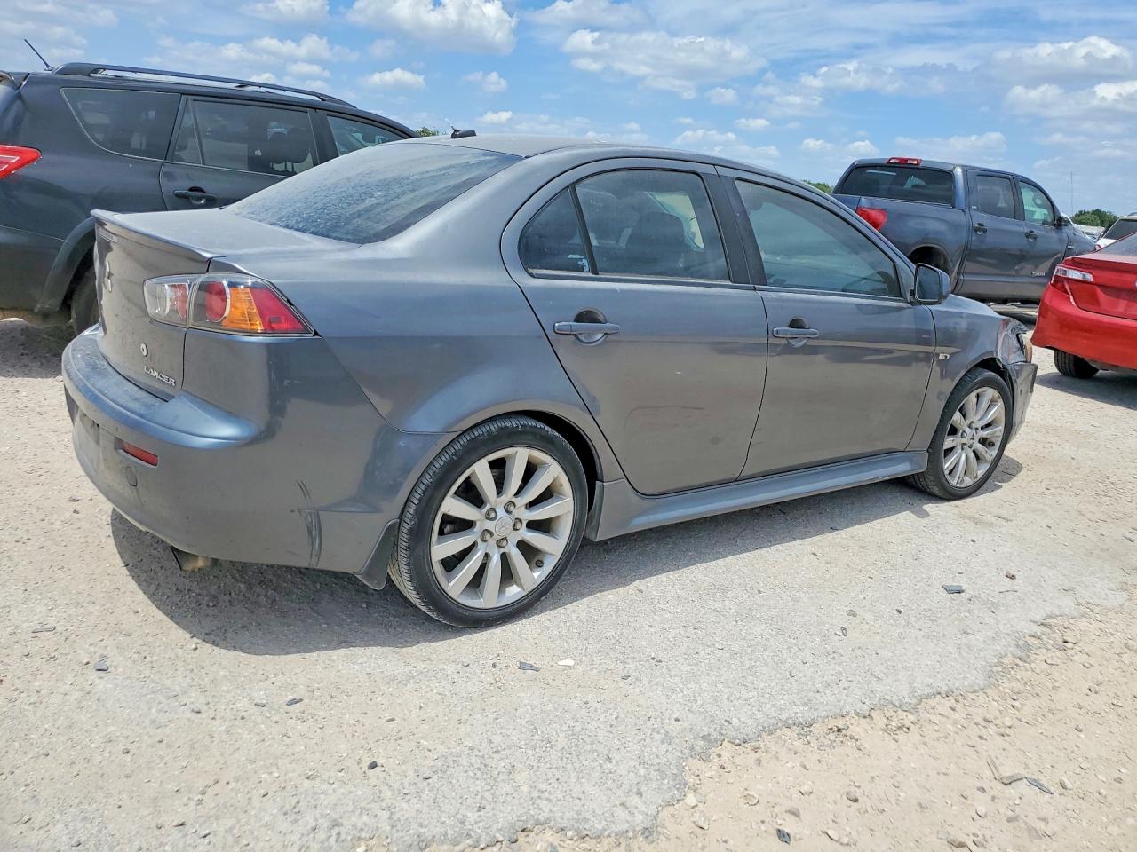 2011 Mitsubishi Lancer Gts Gray vin: JA32U8FW0BU013235