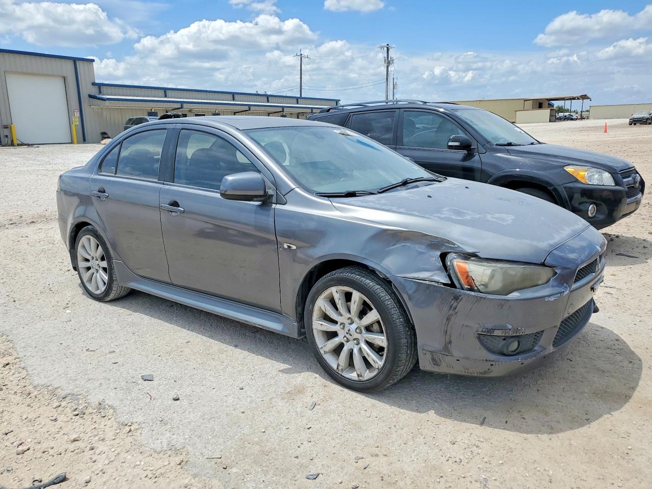2011 Mitsubishi Lancer Gts Gray vin: JA32U8FW0BU013235