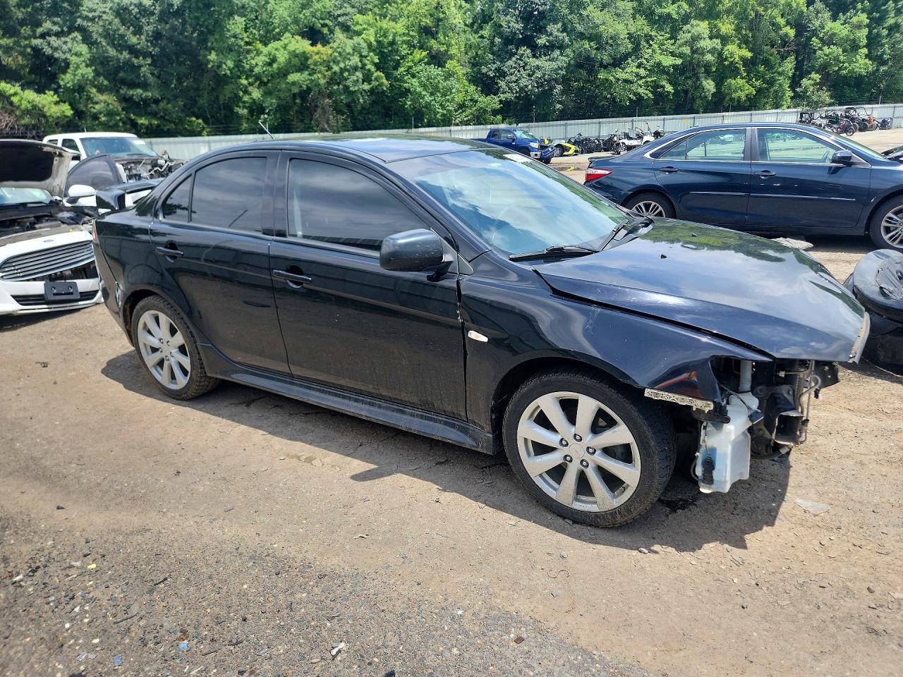 2014 Mitsubishi Lancer Gt Black vin: JA32U8FW0EU020769