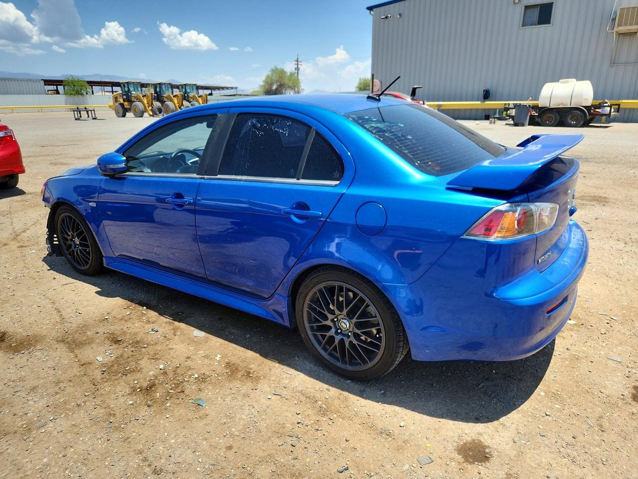 2015 Mitsubishi Lancer Gt Blue vin: JA32U8FW0FU024094