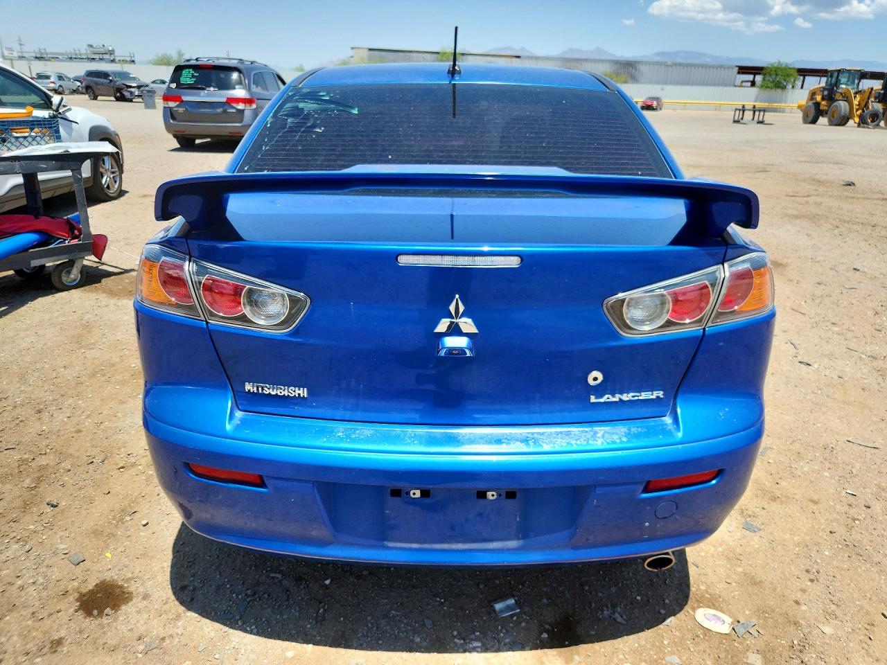 2015 Mitsubishi Lancer Gt Blue vin: JA32U8FW0FU024094