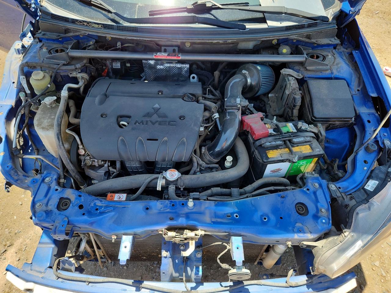 2015 Mitsubishi Lancer Gt Blue vin: JA32U8FW0FU024094