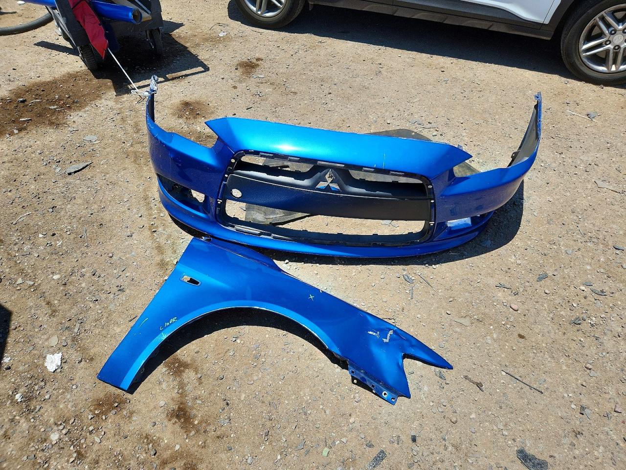 2015 Mitsubishi Lancer Gt Blue vin: JA32U8FW0FU024094