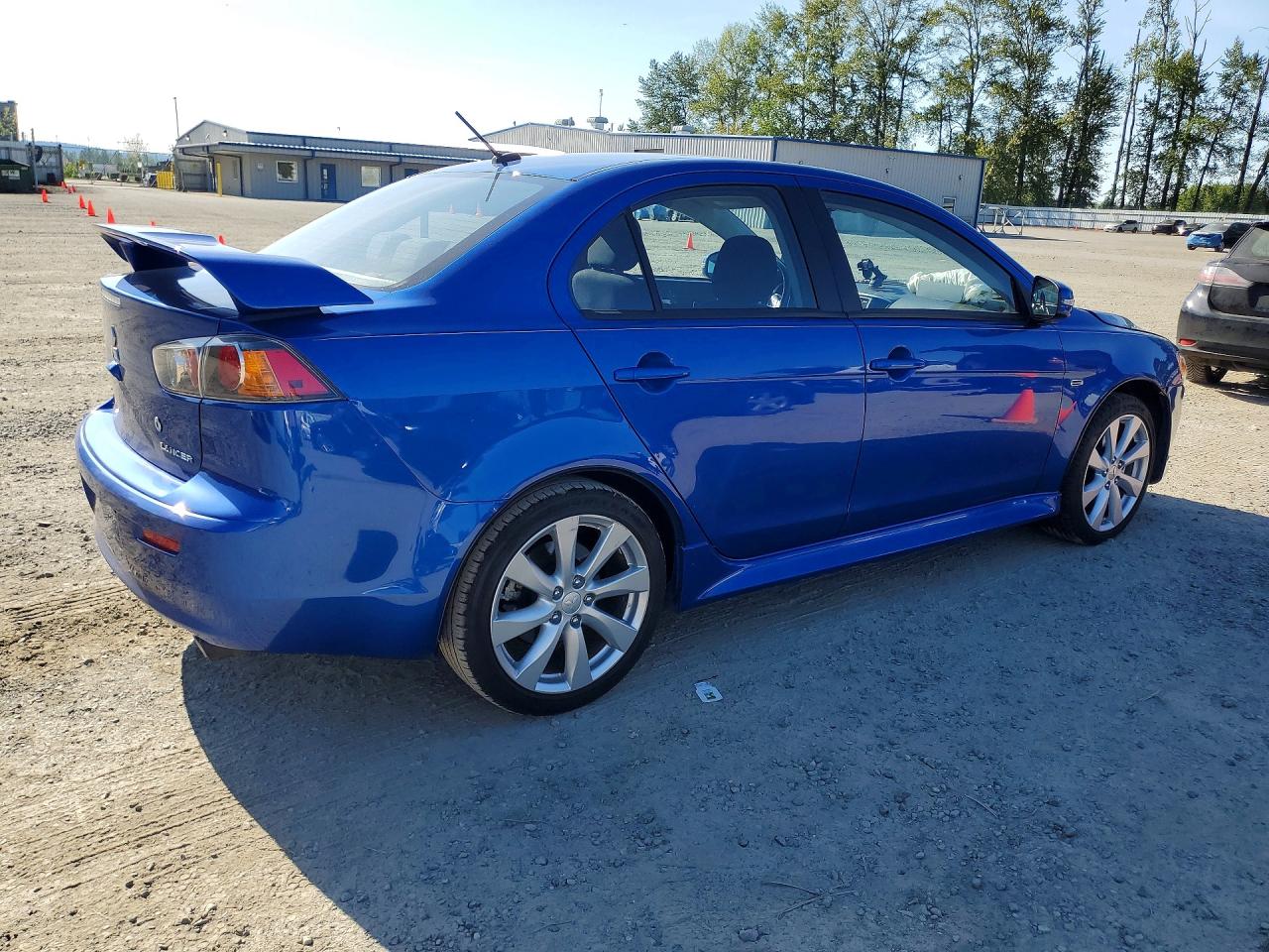 2015 Mitsubishi Lancer Gt Blue vin: JA32U8FW1FU020099