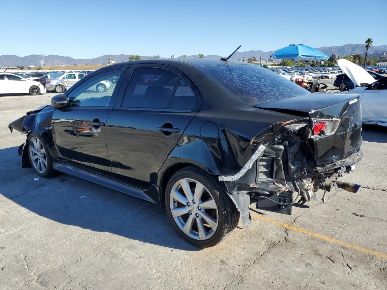 2015 Mitsubishi Lancer Gt Black vin: JA32U8FW1FU026596