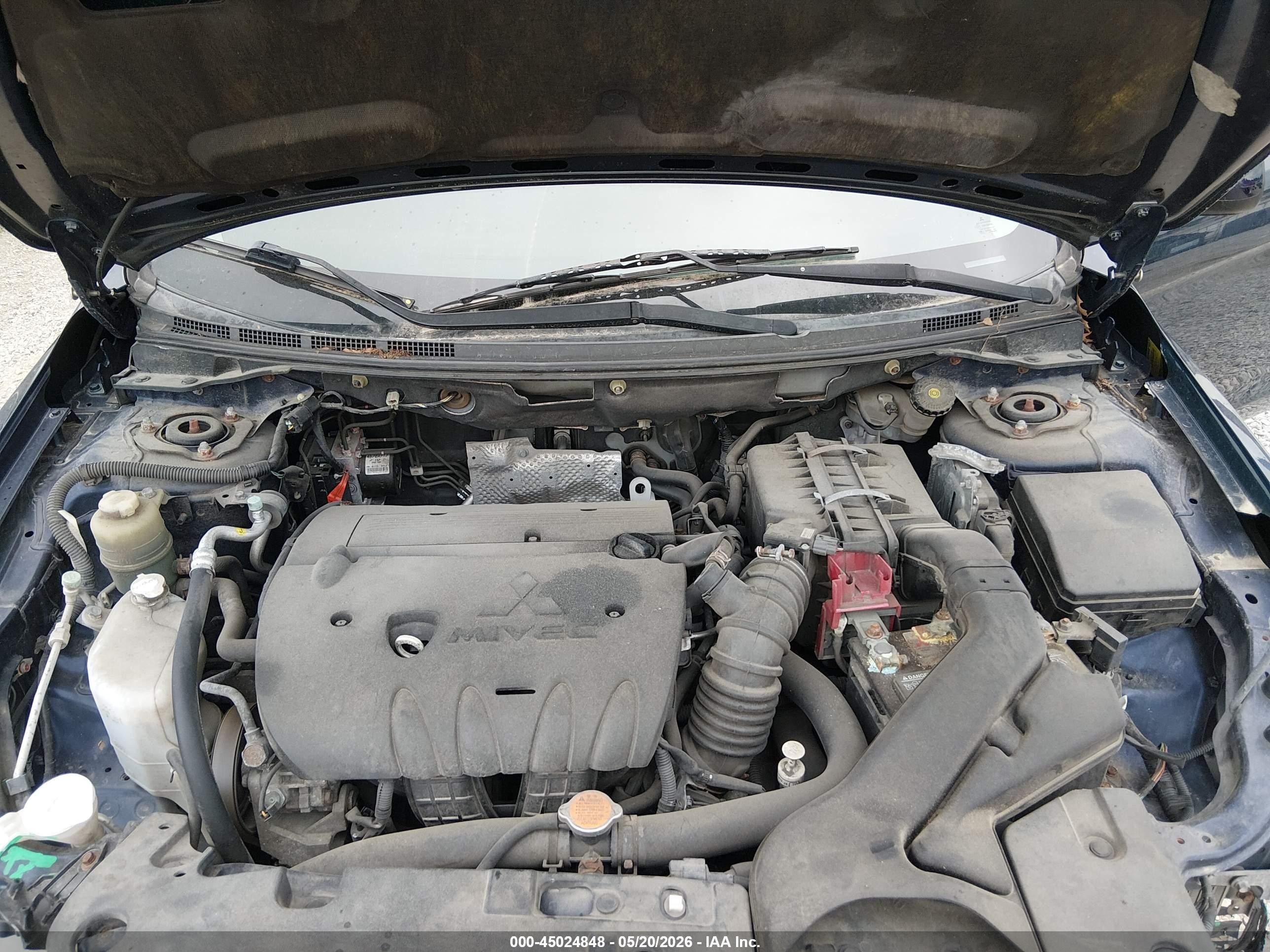 2013 Mitsubishi Lancer Gt Blue vin: JA32U8FW2DU005463