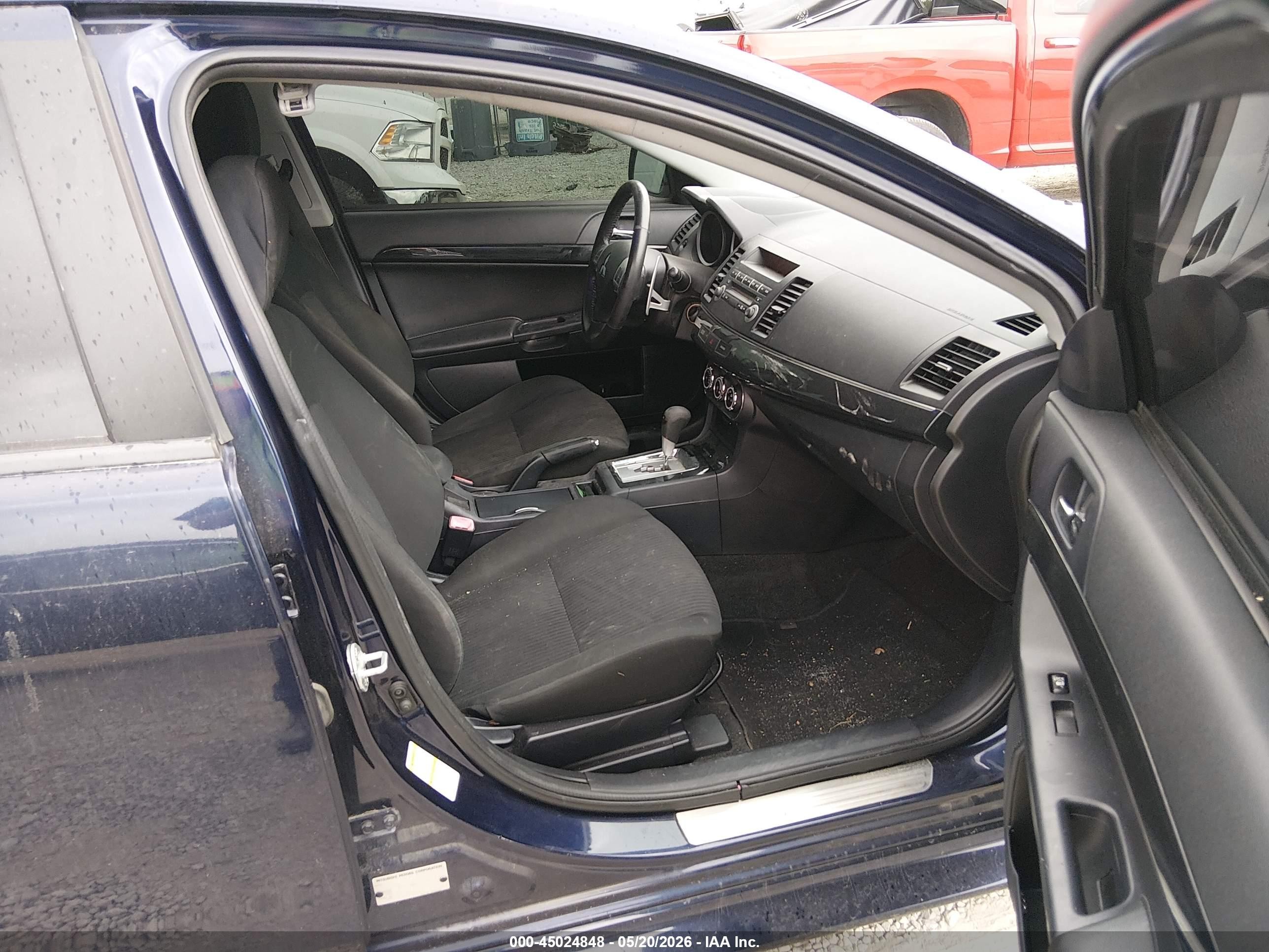 2013 Mitsubishi Lancer Gt Blue vin: JA32U8FW2DU005463